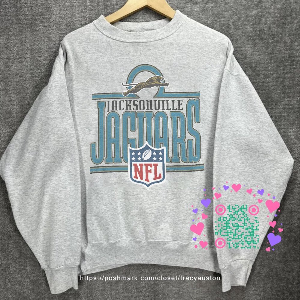Vintage Jacksonville Jaguars Football Sweatshirt, Retro NFL Jaguars Shirt tee
